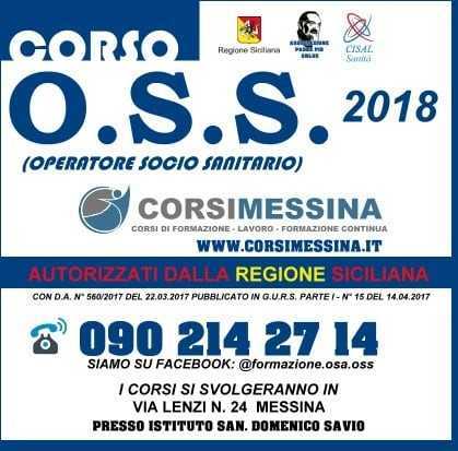 Corso riqualificazione in OSS a Messina